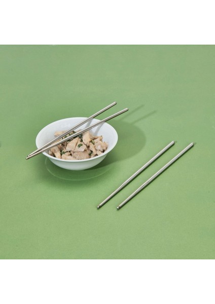 Çelik Yemek Çubuğu - Gri - 22,5 cm fiyatları