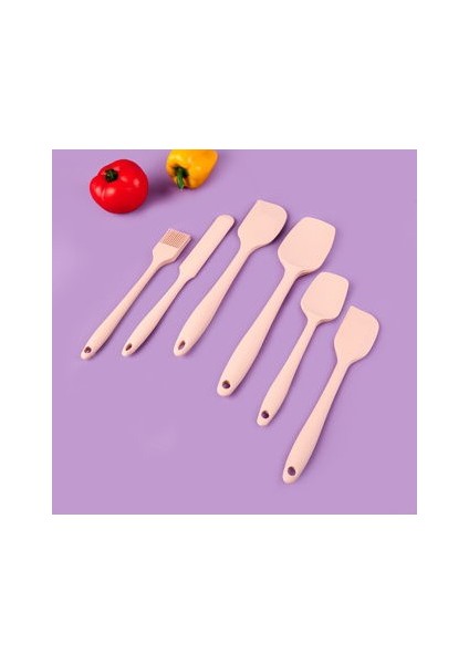 Star 6'lı Silikon Servis Seti - Pembe fiyatları