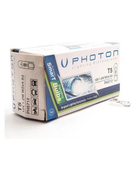 Photon T5 Halojen Ampulü Tek Duy 12V