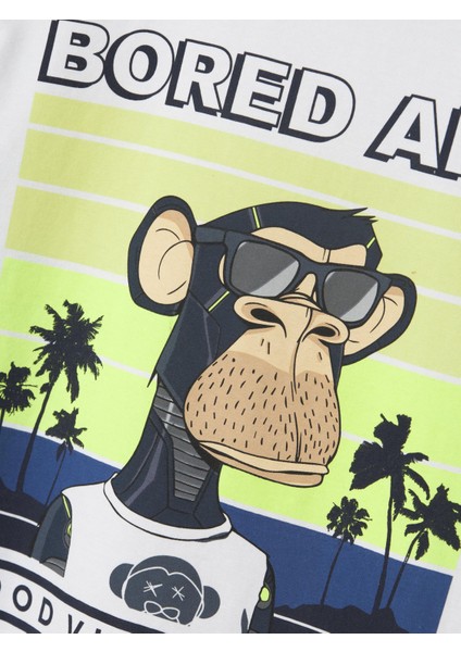 Erkek Çocuk Baskılı T-Shirt modelleri