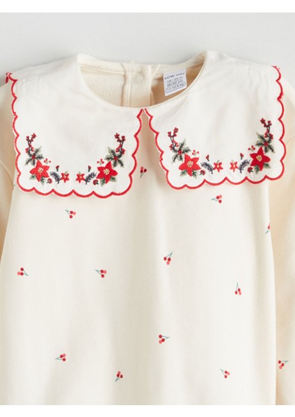 Yeni Sezon Bebe Yaka Kız Bebek Sweatshirt modelleri