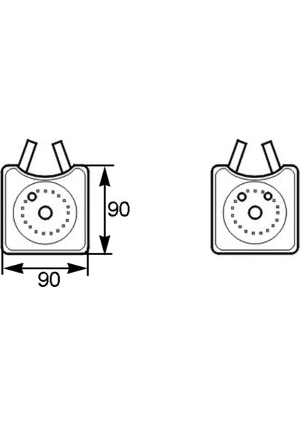 YAĞ SOĞUTUCUSU GOLF4-BORA-A3-TOLEDO 1.6-1.8 1997-2004 AKL-BFQ-AGU-AGN-BGU-BSE 078117021A