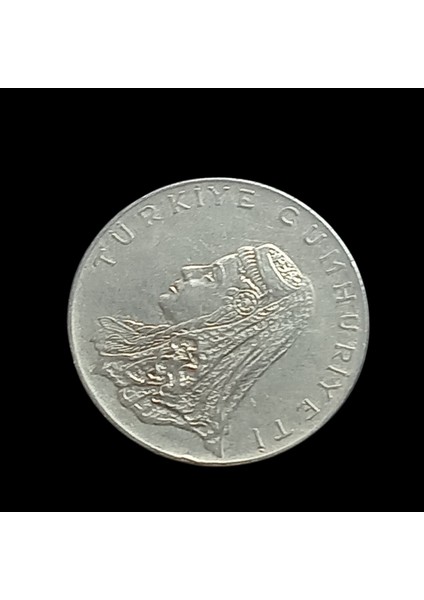 50 Kuruş 1973 Madeni Koleksiyon Para. Antika Madeni Para. fiyatları