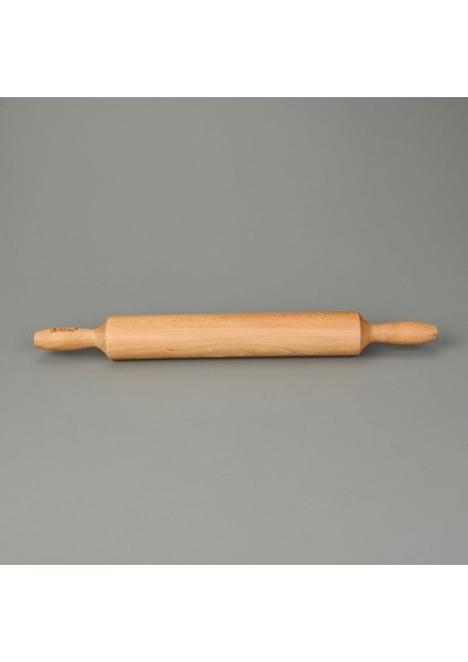 Ahşap Merdane - Açık Kahverengi - 46 cm