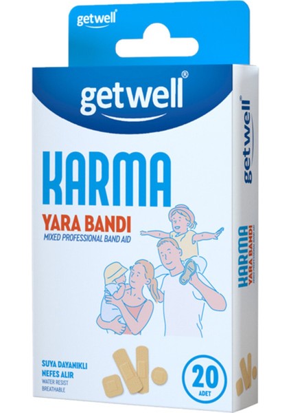 Karma Yara Bandı 20'li