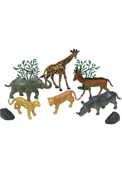 Bfs 7141,7142,7143 Poşette 10 Parça Hayvan Seti