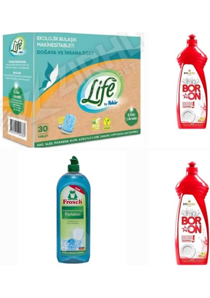Doğal Organik ve Vegan Bulaşık Deterjanı Seti 9.