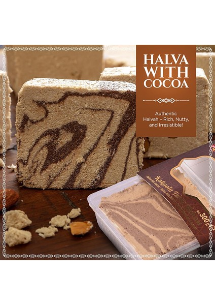 Tahin Helvası Kakaolu 300G modelleri