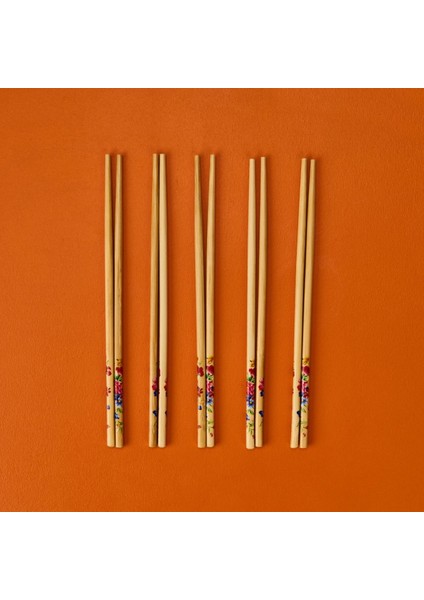 Bambu Chopstick - Renkli - 23 cm modelleri