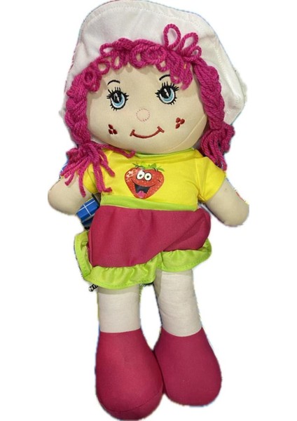 Sevimli Çilek Peluş Bebek Oyuncak