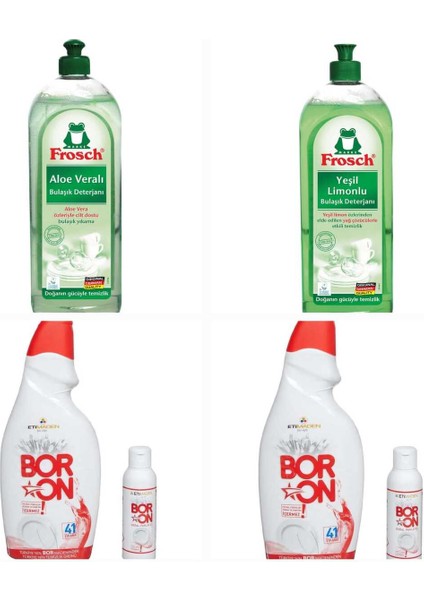 Doğal Organik ve Vegan Bulaşık Deterjanı Seti 12.