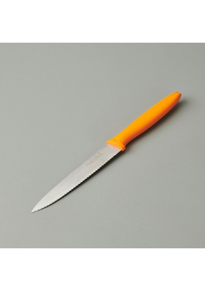Dişli Sebze Bıçağı - Turuncu - 12 cm