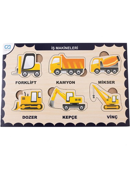 Ahşap Iş Makineleri Eğitici Set