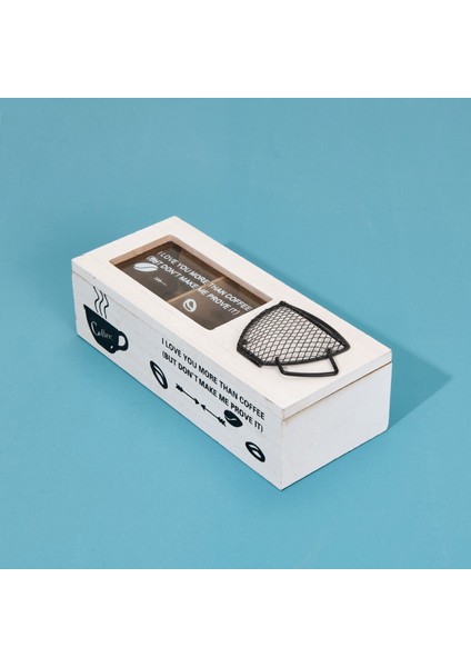 Dekoratif Ahşap Çay Kutusu - Kahverengi - 32,5X12X6,6 cm modelleri