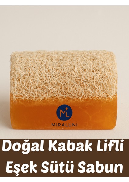 Eşek Sütlü Doğal Lifli Sabun 100 gr | El Yapımı, Nemlendirici, Peeling Etkili fiyatları