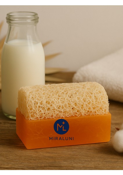 Eşek Sütlü Doğal Lifli Sabun 100 gr | El Yapımı, Nemlendirici, Peeling Etkili modelleri