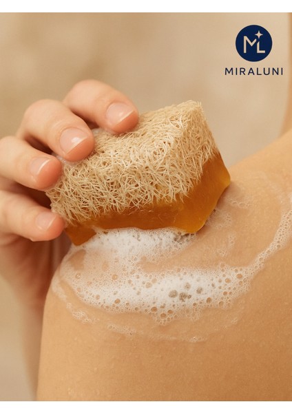 Eşek Sütlü Doğal Lifli Sabun 100 gr | El Yapımı, Nemlendirici, Peeling Etkili indirimleri