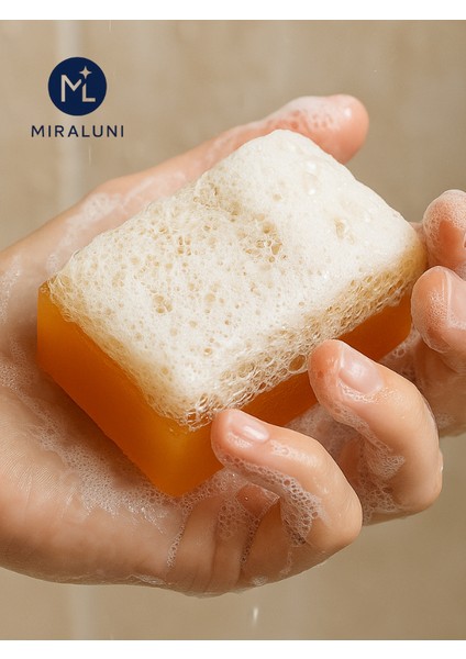 Eşek Sütlü Doğal Lifli Sabun 100 gr | El Yapımı, Nemlendirici, Peeling Etkili