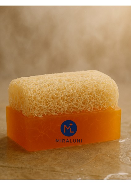 Eşek Sütlü Doğal Lifli Sabun 100 gr | El Yapımı, Nemlendirici, Peeling Etkili