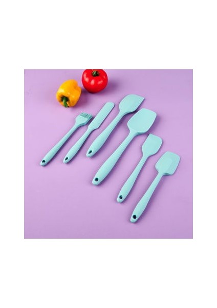 Star 6'lı Silikon Servis Seti - Mavi fiyatları