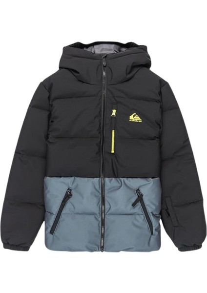 Highland Jk Youth Erkek Çocuk Siyah Snowboard Ceketi