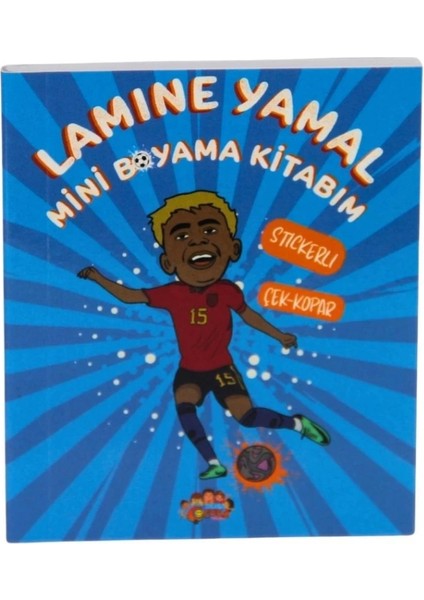 Bfs Lamine Yamal Mini Boyama Kitabı