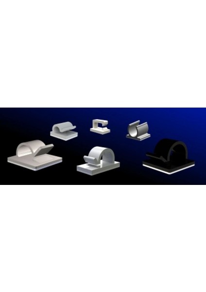YAPIŞKAN KLİPS BÜYÜK DĞN BGJ İÇİ 25 10 25 MM 100AD HIRDAVAT (100 ADET)
