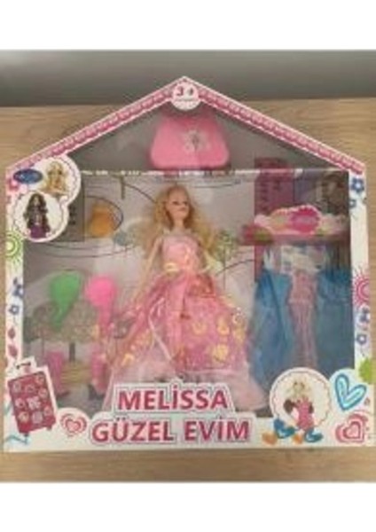 Oyuncak Model Bebek Melisa Güzel Evim Set