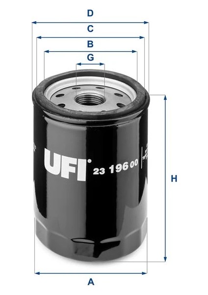 YAĞ FİLTRESİ FIAT DOBLO. BRAVA. BRAVO. FIORINO. TEMPRA. TIPO. UNO. SLX. ALBEA. PALIO. PUNTO. MAREA. PANDA. STILO 5984044 5973028 46468373