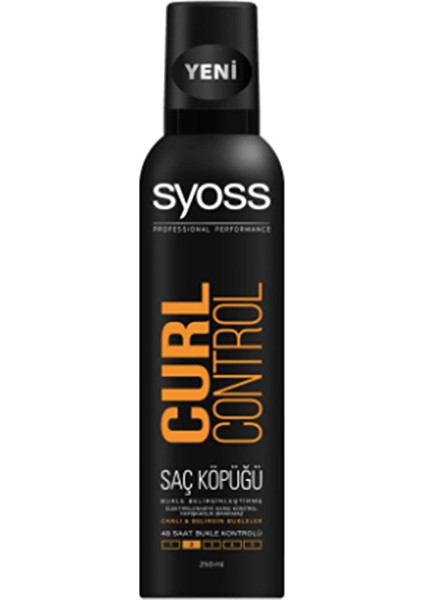 Saç Köpüğü 250ML Curl Control
