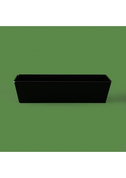 Classic Baton Kek Kalıbı - Siyah - 30X11 cm
