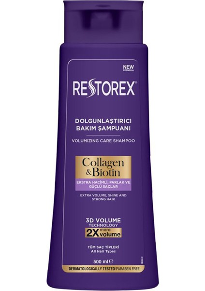 Şampuan (Kolajen Biotin) 500 ml