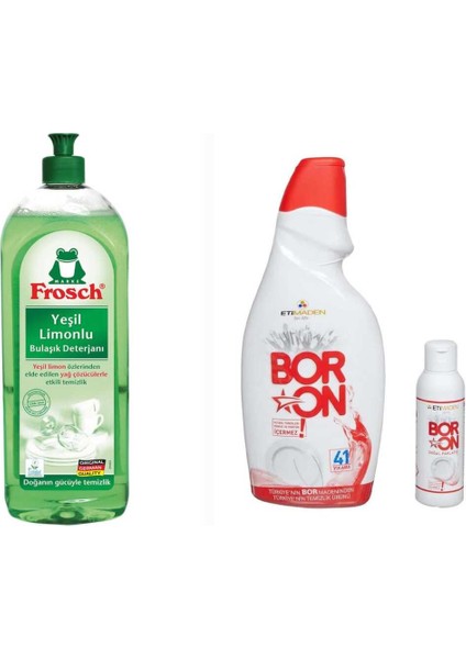 Doğal Organik ve Vegan Bulaşık Deterjanı Seti 2..