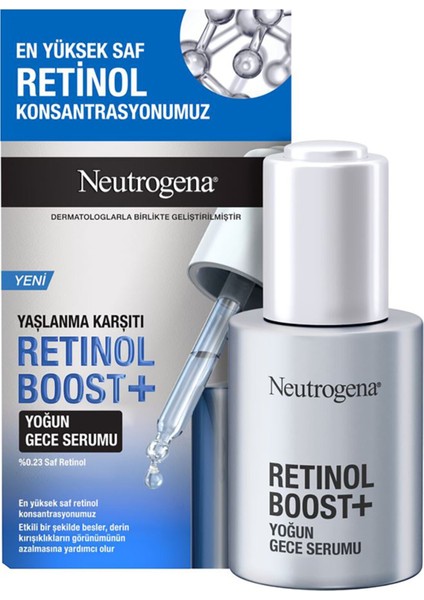 Retinol Boost Yoğun Gece Serumu 30 ml