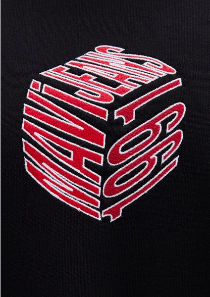 Mavi Baskılı Kapüşonlu Siyah Sweatshirt 0S10397-900