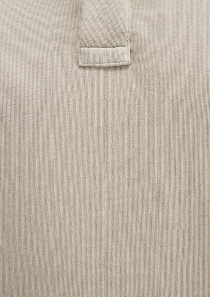 Bej Polo Sweatshirt 0S10323-70146