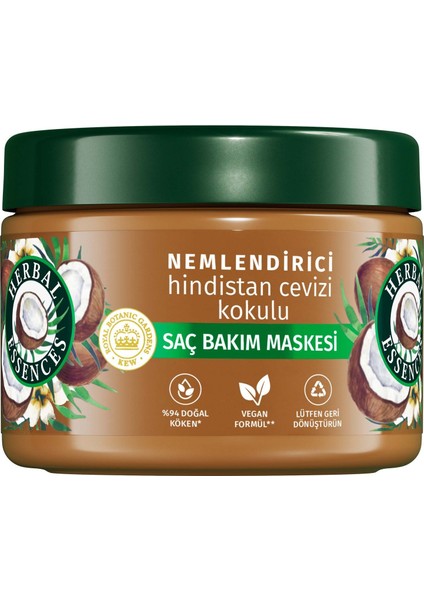 Nemlendirici Hindistan Ceviz Saç Bakım Maskesi 300 ml