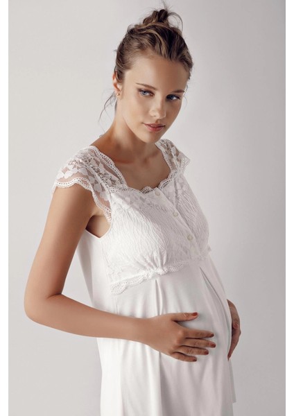 Artış 13200 Bayan Kısa Kol Lohusa Pijama Takımı fiyatları