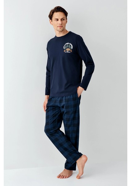 Arnetta 3500-S Erkek Uzun Kol Pijama Takım modelleri
