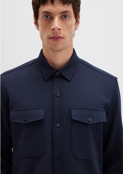 Mavi Black Lacivert Cepli Gömlek 0211729-86415