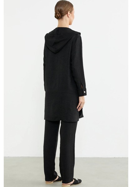 Sementa 76473 Büyük Beden Keten Görünümlü Üçlü Takım