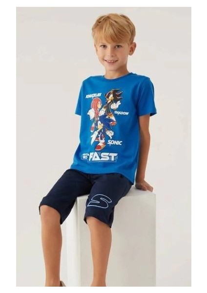 Sonic 1698-3 Erkek Çocuk Kapri Takım