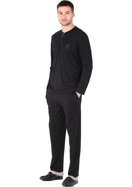 D's Damat 221001 Uzun Kol Pijama Takımı