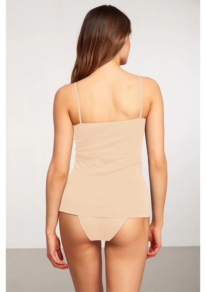 Kom Basic Top Ip Askı Kadın Atlet modelleri