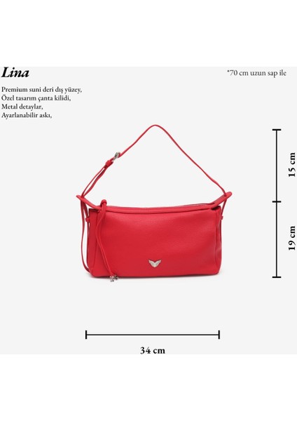 Lina Kırmızı Çanta