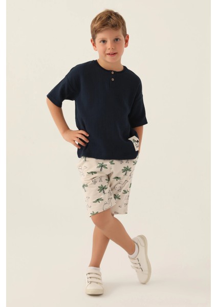 Roly Poly 3342-2 Erkek Çocuk Kapri Takım modelleri