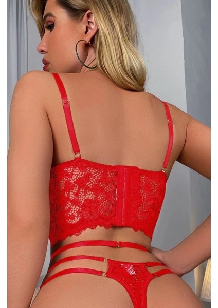 For Dreams 8406 Seksi Siyah Büstiyerli Takım fırsatları