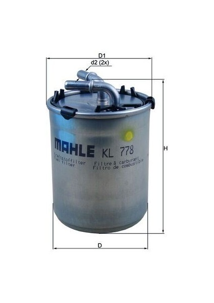 YAKIT FİLTRESİ POLO 1.2 TDİ 2009 A1 2.0 TDİ 2011 IBIZA 5 1.2TDI-2.0TDI 2010 FABIA 1.2 TDI 2010 6R0127400C 6C0127400