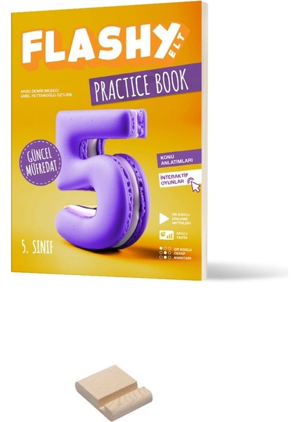 Hız 5. Sınıf Flashy Practice Book + Telefon Standı