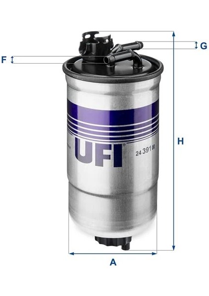 YAKIT FİLTRESİ PUNTO-LEON-TOLEDO 2-OCTAVIA-BORA-GOLF 4-PASSAT-LT 1928-1935-LT 1928-1946 1.9 TDI OE 1J0127401A 1J0127401B 1J0127399A